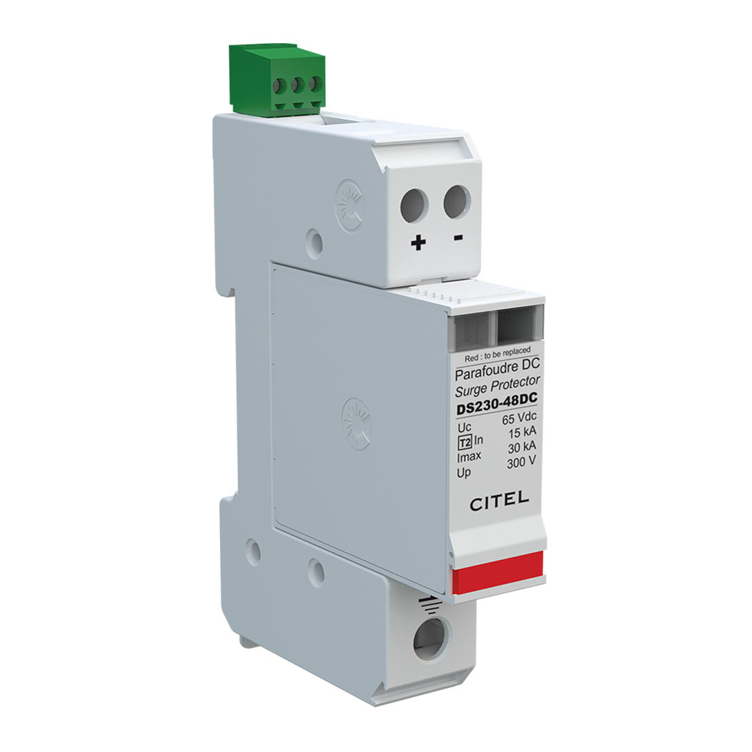 Citel DS240S-130DC SPD, DC/PV network, 130VDC, 20kA