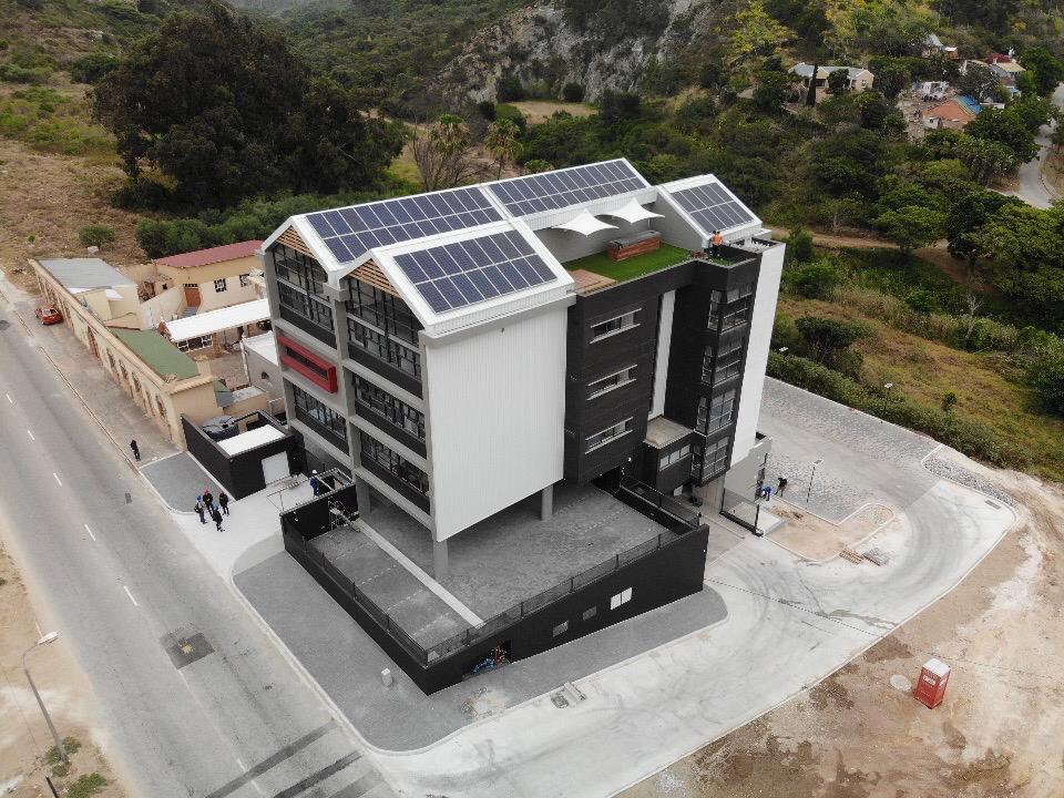 New Algoa FM Building Solar panels