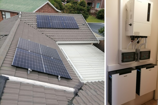 Solar panels and inverter