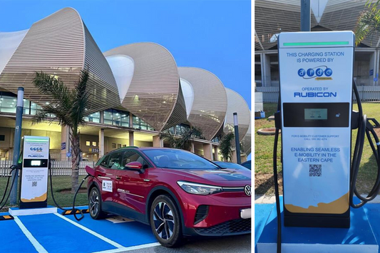 Rubicon & AIDC Eastern Cape launch EV charging station at Nelson Mandela Bay Stadium