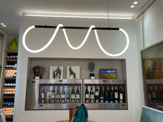 Bringing light to the Art and Wine Gallery in Stellenbosch