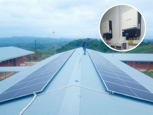 Mntwanungamizizwe High School Solar Panels