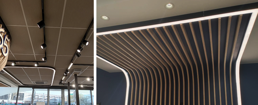 Engen Castle Walk Lighting installation
