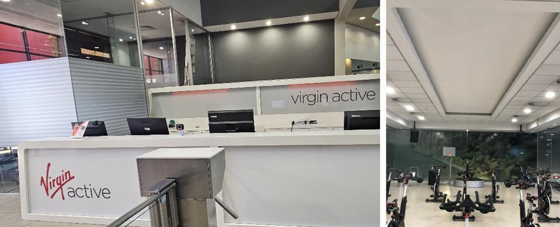 Virgin Active gym George lighting