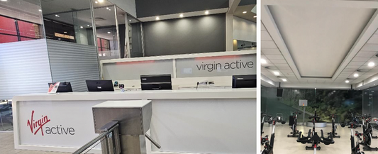 Virgin Active gym George lighting