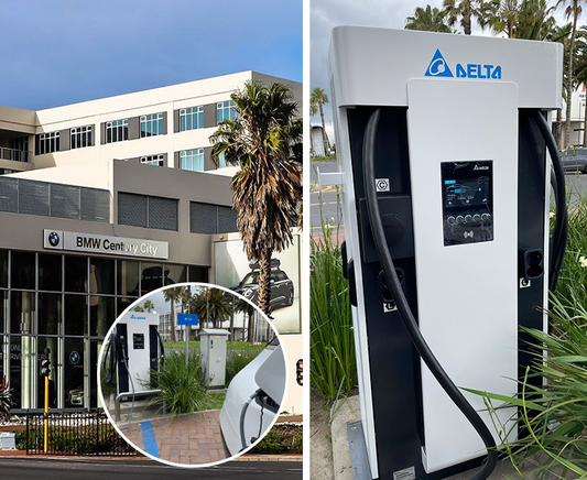 BMW Century City EV charging station