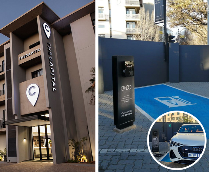 Keeping EVs charged at Capital Hotels & Apartments