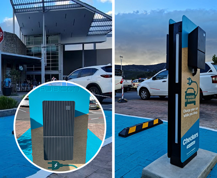 EV Charging power for Checkers at Whale Coast Mall