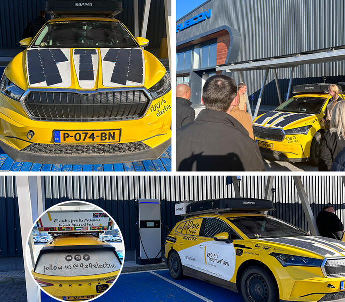 Pitstop for EV duo at Rubicon HQ