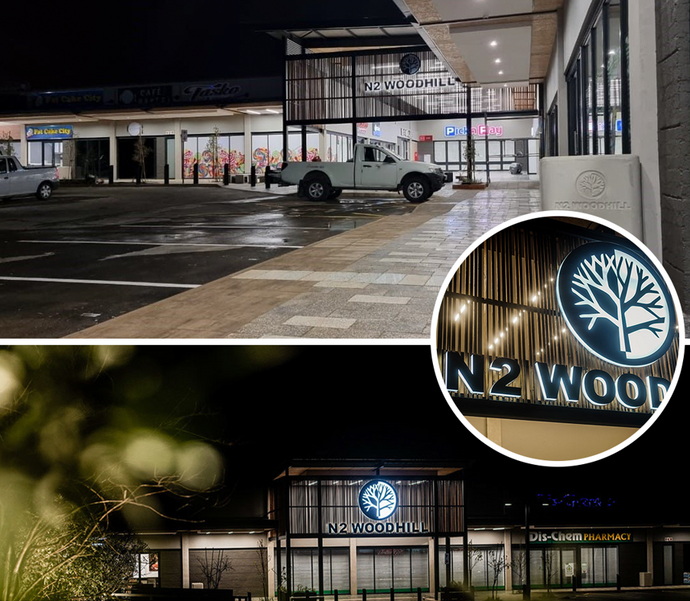 Lighting the way for Woodhill Retail Centre