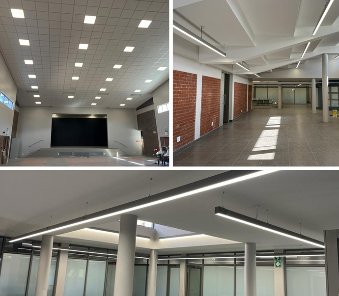 Comprehensive lighting solution for multi-purpose hall