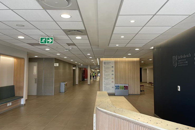 Modernizing campus lighting for Stellenbosch University