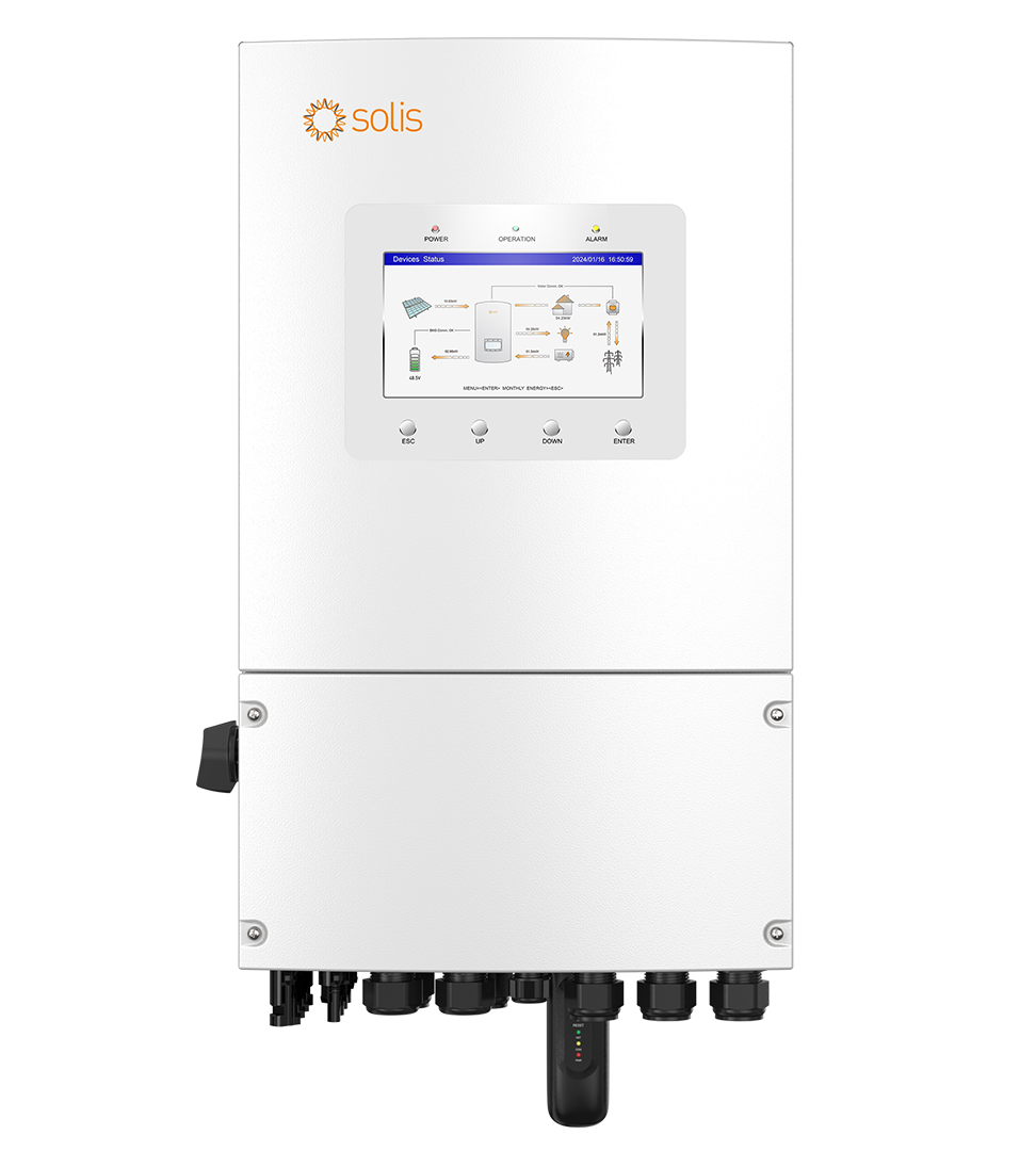 Solis S6 8kW Single Phase Hybrid Inverter, LV Battery, 2 MPPT, 10-Year Warranty (S6-EH1P8K-L-PLUS) - Rubicon Installer Portal