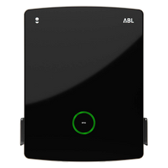 ABL EV Charger, twin, shutter, controller, standard, black, 22kW - Rubicon Installer Portal