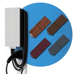 Teltonika TeltoCharge EVC2 EV charger, 5m cable, 4G modem, 3-phase, 32A, 22kW