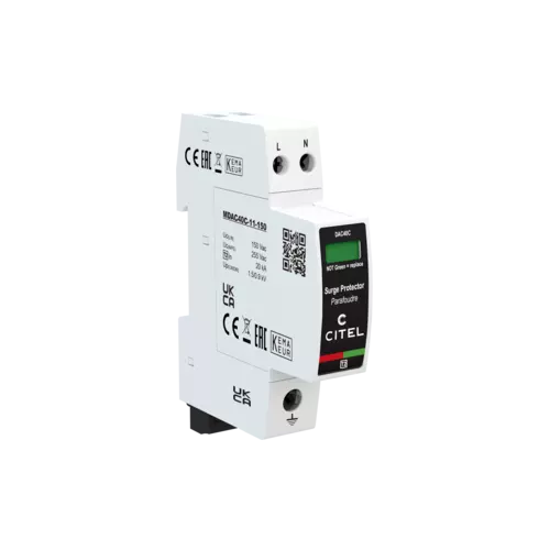 Citel DAC40C-11-275 SPD, compact, type 2/3, 1-phase, 230V - Rubicon Installer Portal