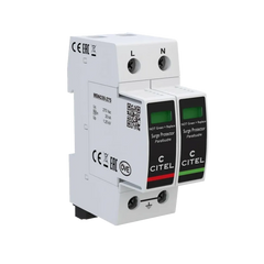 Citel DAC50S-11-275 SPD, type 2, AC, 1-phase, 230V, 20kA - Rubicon Installer Portal