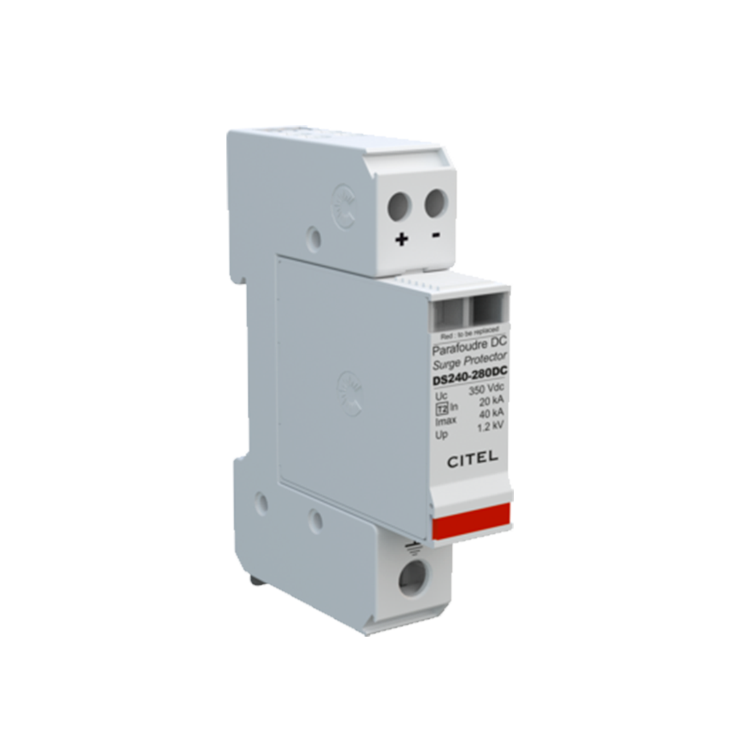 Citel DS240-130DC SPD, DC/PV network 130VDC, 20kA - Rubicon Installer Portal