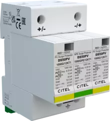 Citel DS50PVS-1000G/12KT1 SPD, PV, type 1+2, 1000VDC - Rubicon Installer Portal