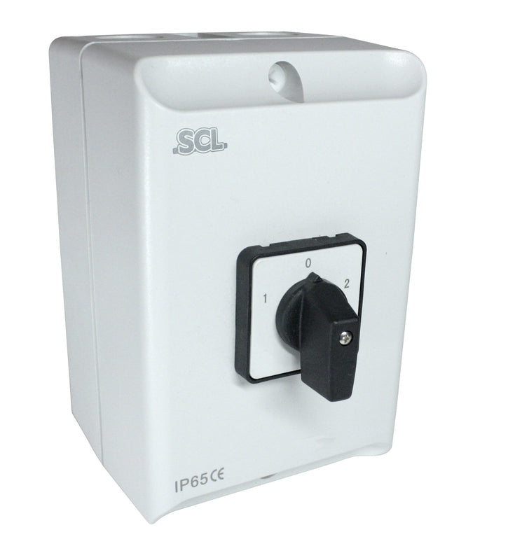 Flexgear 3 Position rotary changeover, 100A, 4P, IP65 - Rubicon Installer Portal