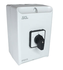 Flexgear 3 Position rotary changeover, 63A, 2P, IP65 - Rubicon Installer Portal