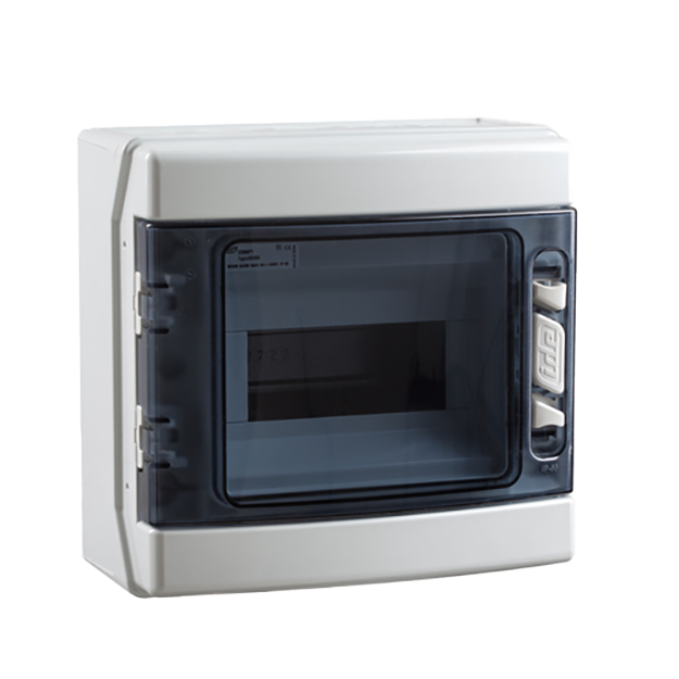IDE Distribution box, watertight, 1x8, DIN, 231x238x118mm - Rubicon Installer Portal