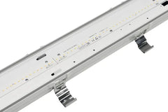 Metropolis LED fitting, ceiling mount, vapour proof, 3000K, 1500mm, 60W - Rubicon Installer Portal