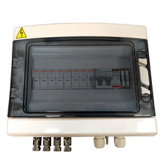 Nex Combiner, type 2 SPD, DC isolator, 4 string, 150VDC - Rubicon Installer Portal