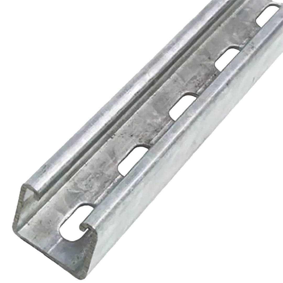 P2000 Indent 1.0mm Galv FH Slot 41x41 6M - Rubicon Installer Portal
