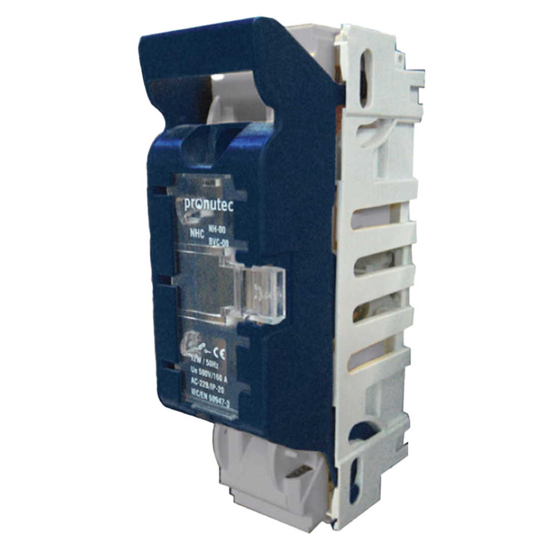 Pronutec fuse holder, 160A 1P, M8 stud, NH00 - Rubicon Installer Portal
