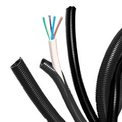 Reiku Conduit spliced, 2 overlapping pcs, black, NW 17mm - Rubicon Installer Portal