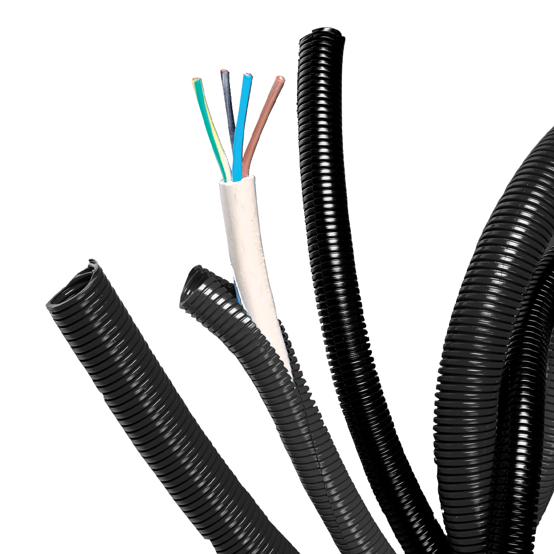 Reiku Conduit spliced, 2 overlapping pcs, black, NW 29mm - Rubicon Installer Portal