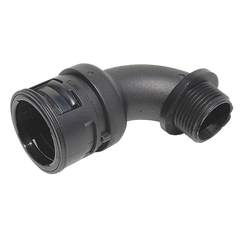 Reiku Connector Elbow 90° male, polyamid, black, M16, NW 12mm - Rubicon Installer Portal