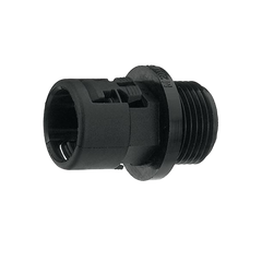 Reiku Connector straight, male, polyamid, black, M16, NW 12mm - Rubicon Installer Portal