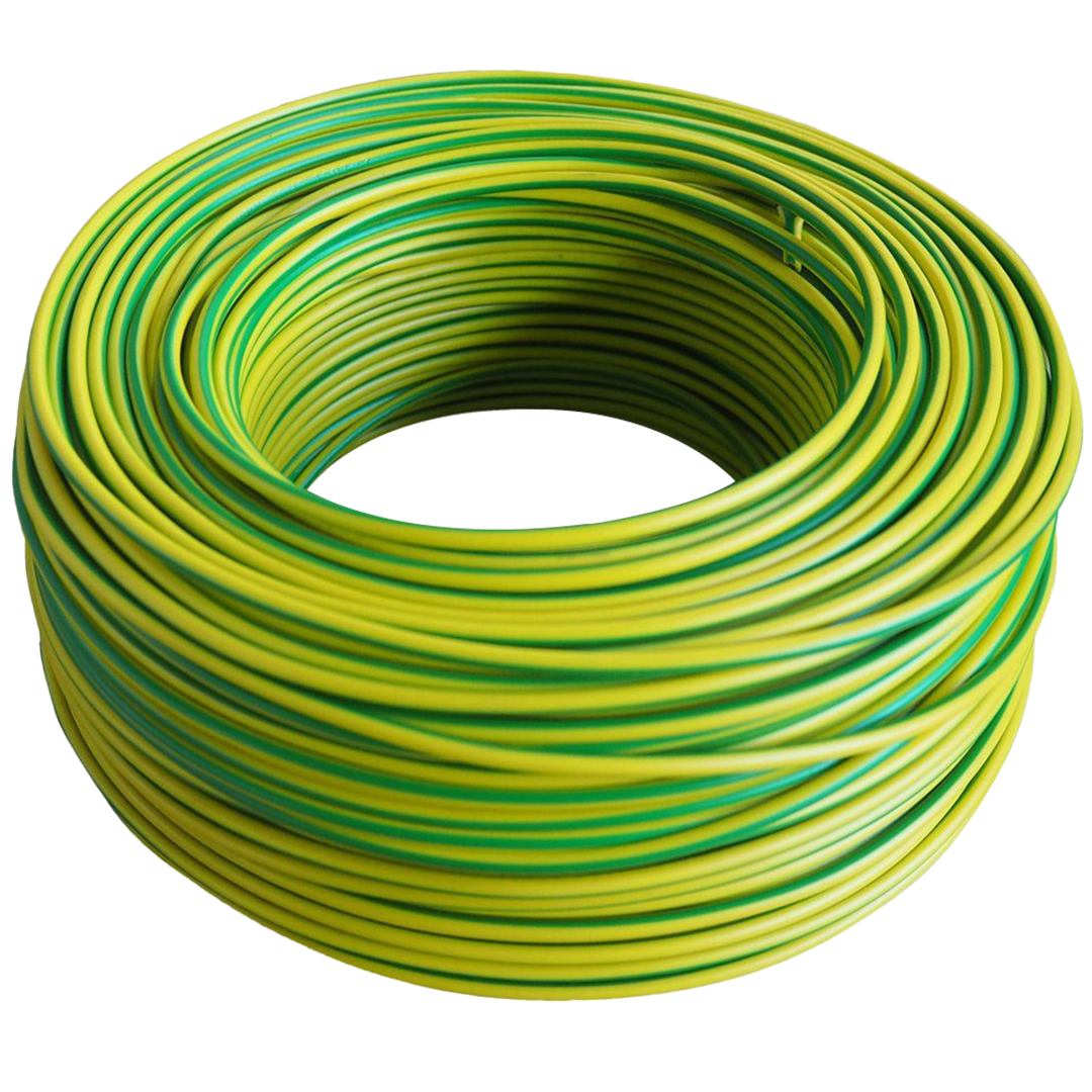 Rubicon Panel wire, green/yellow, 6mm, 100m - Rubicon Installer Portal