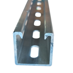 Rubicon Solarstrut, slotted, aluminium, 2.5mm, 5.1m - Rubicon Installer Portal