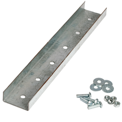 Rubicon rail joiner for galvanised solar strut, c/w screws - Rubicon Installer Portal