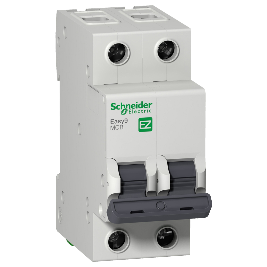 Schneider Mini circuit breaker, C-curve, 2-pole, 63A - Rubicon Installer Portal