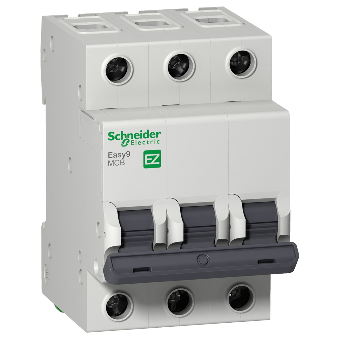 Schneider Mini circuit breaker, C-curve, 3-pole, 63A - Rubicon Installer Portal