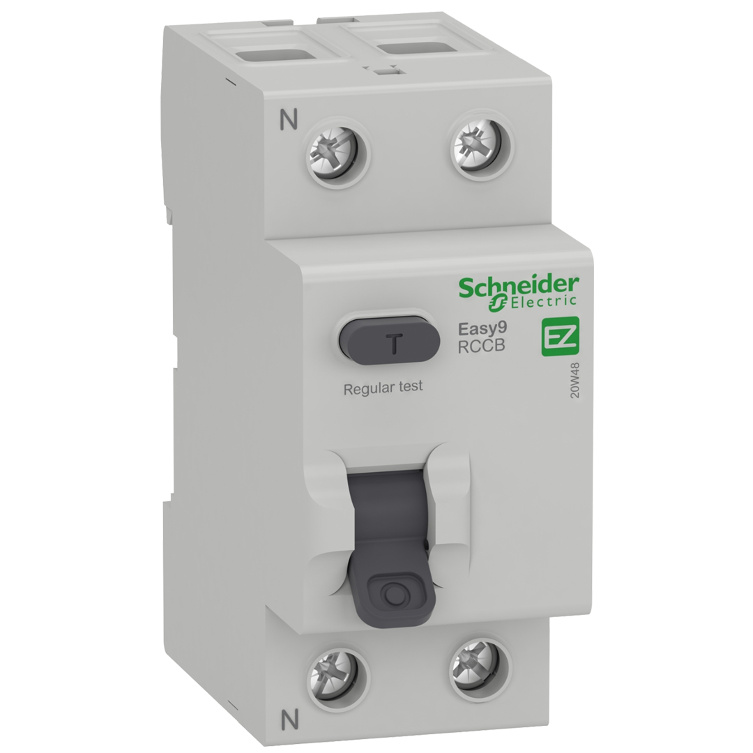 Schneider Residual current circuit breaker, 2-pole, 63A - Rubicon Installer Portal