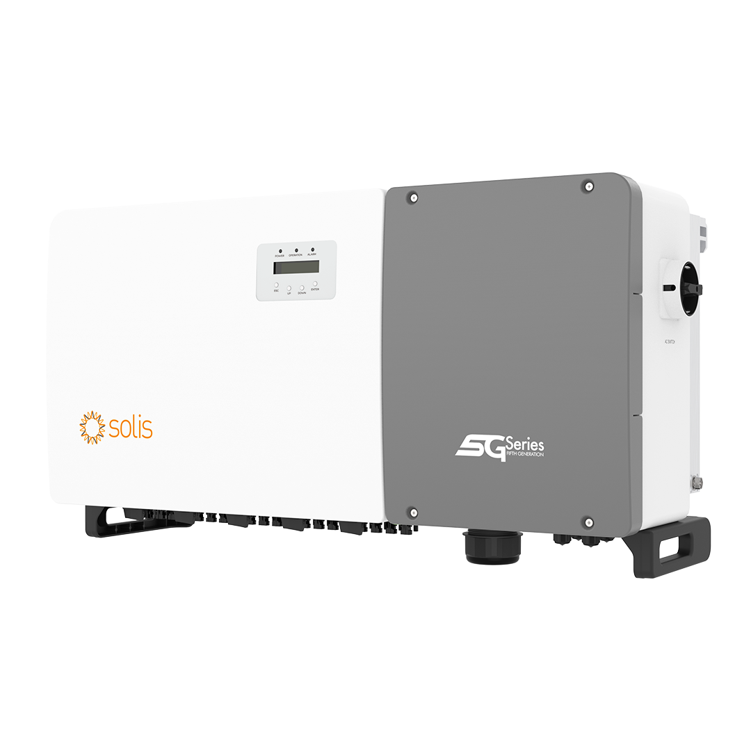Solis Inverter 5G, 3-phase, class 1 SPD, 10 MPPT, DC, PID, 110kW - Rubicon Installer Portal