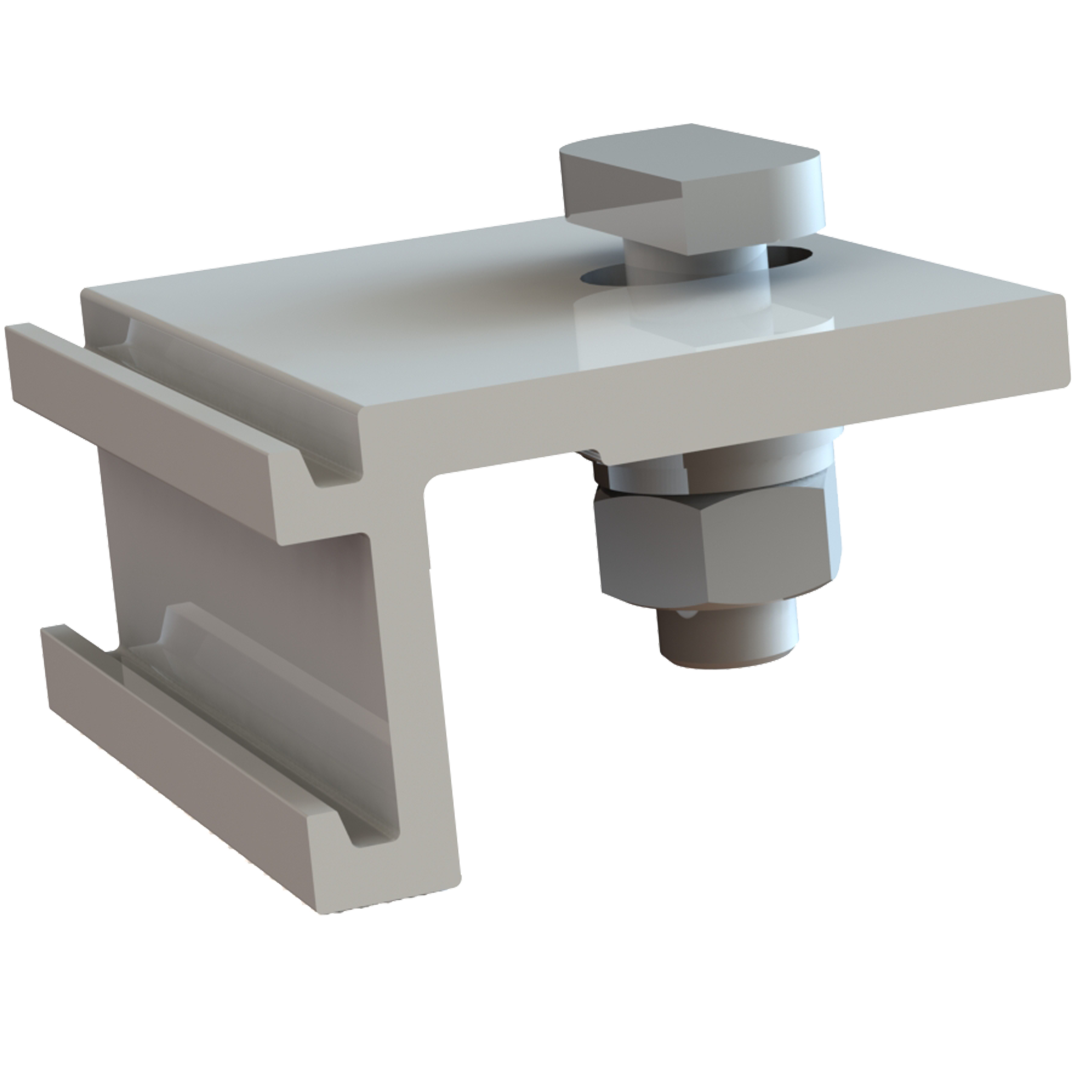 Vectis Carport W rail clamp - Rubicon Installer Portal