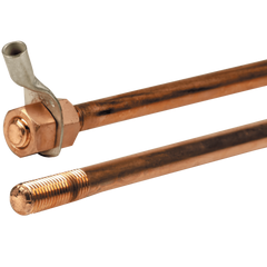 Waco Earth spike c/w clamp, 1.2m - Rubicon Installer Portal